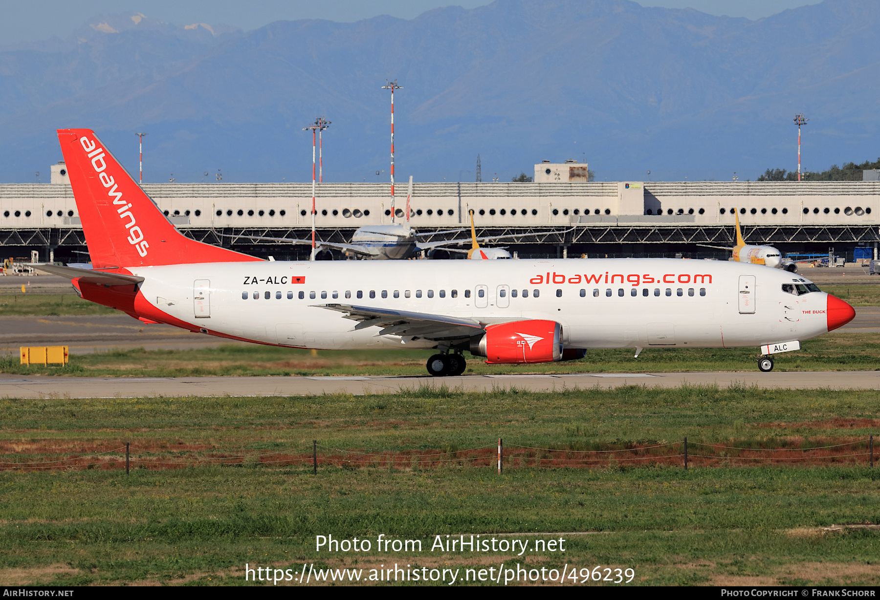 Aircraft Photo of ZA-ALC | Boeing 737-4Q8 | Albawings | AirHistory.net #496239