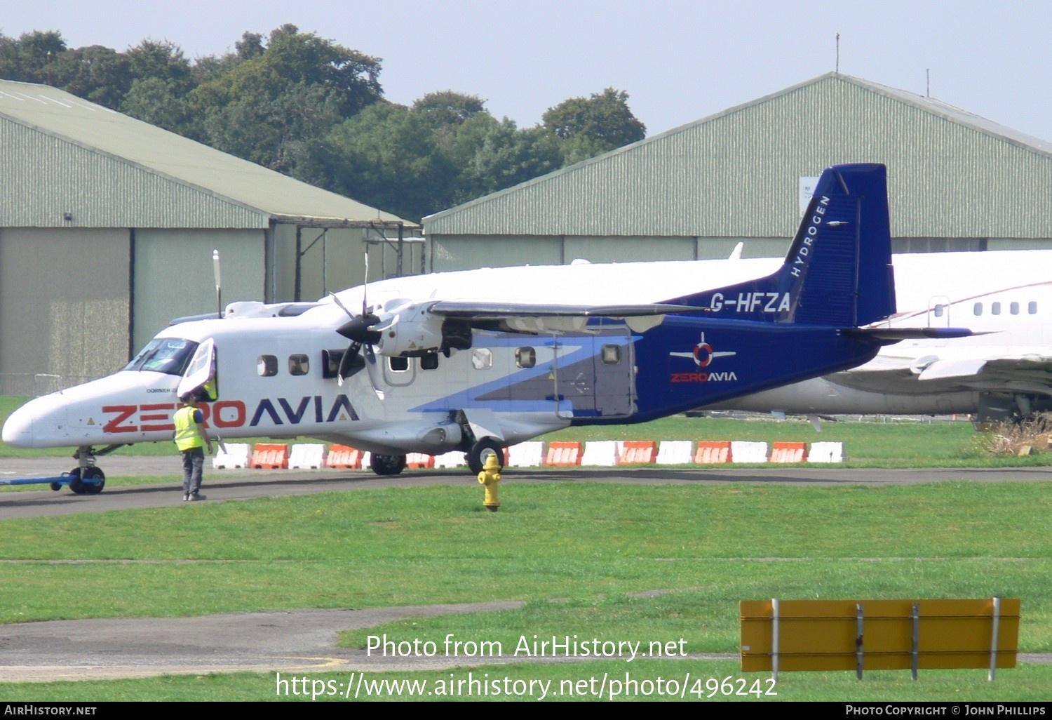 Aircraft Photo of G-HFZA | Dornier 228-200 | ZeroAvia | AirHistory.net #496242