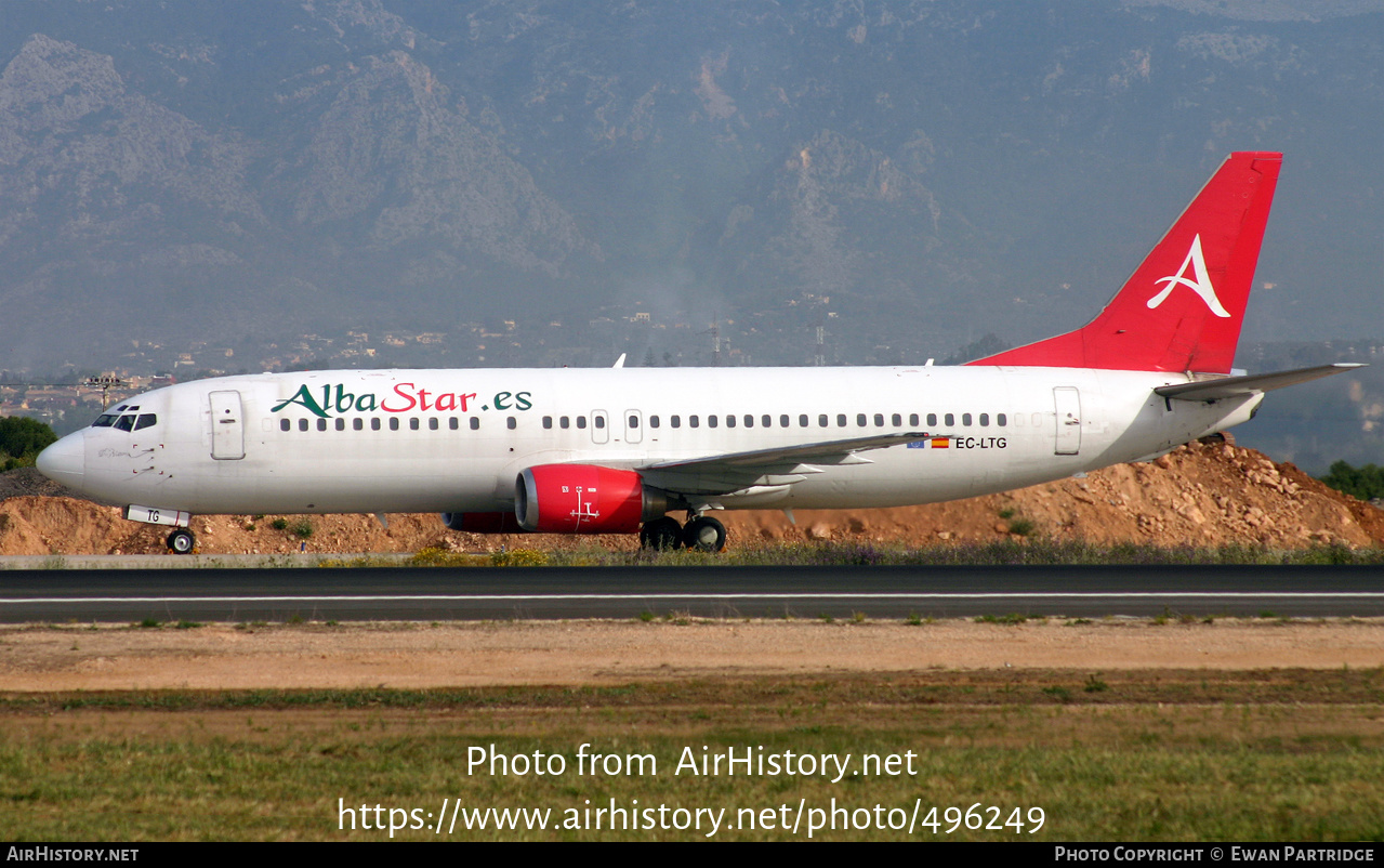 Aircraft Photo of EC-LTG | Boeing 737-4K5 | AlbaStar | AirHistory.net #496249