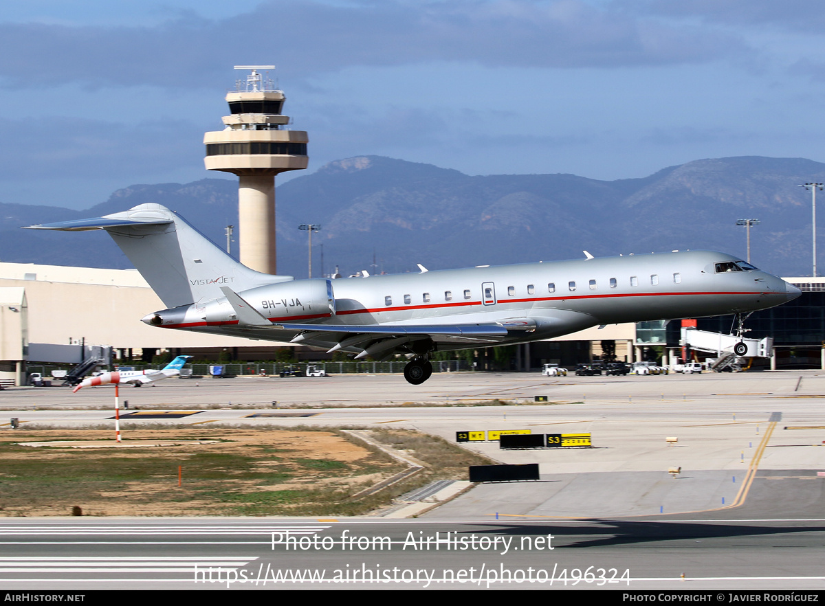 Aircraft Photo of 9H-VJA | Bombardier Global 6000 (BD-700-1A10) | VistaJet | AirHistory.net #496324