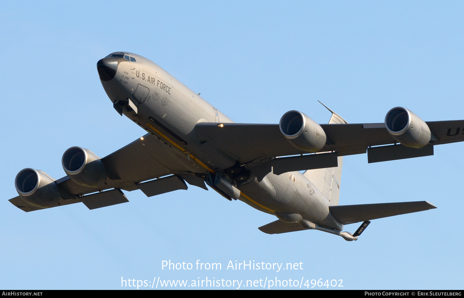 Aircraft Photo of 57-1439 / 71439 | Boeing KC-135R Stratotanker | USA - Air Force | AirHistory.net #496402