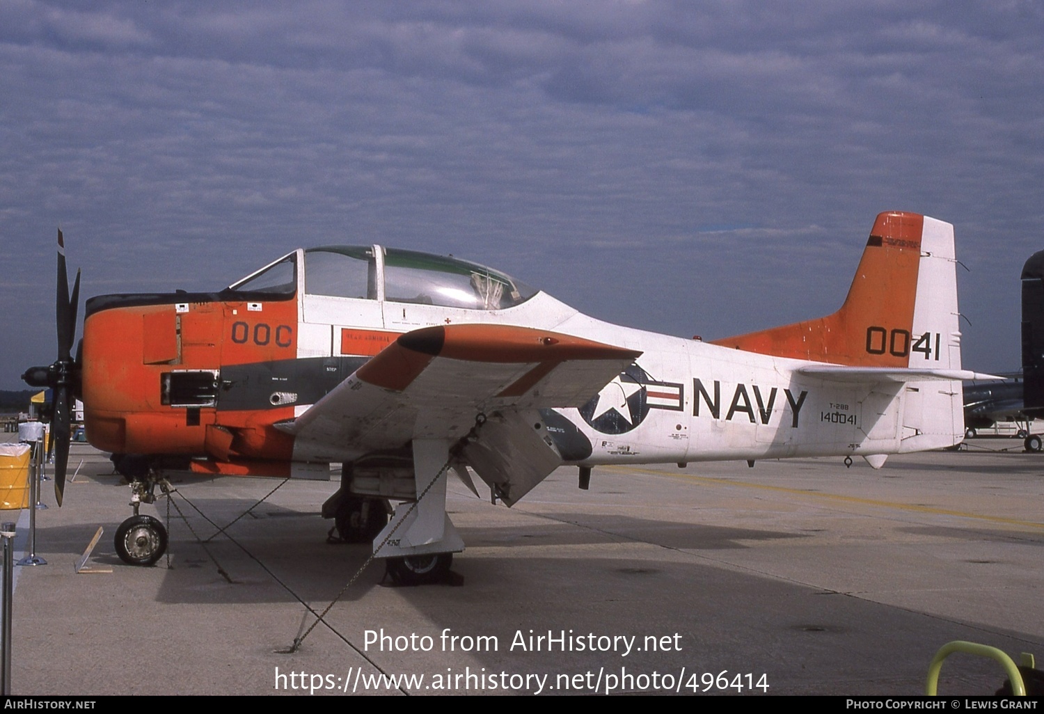 Aircraft Photo of 140041 | North American T-28B Trojan | USA - Navy | AirHistory.net #496414