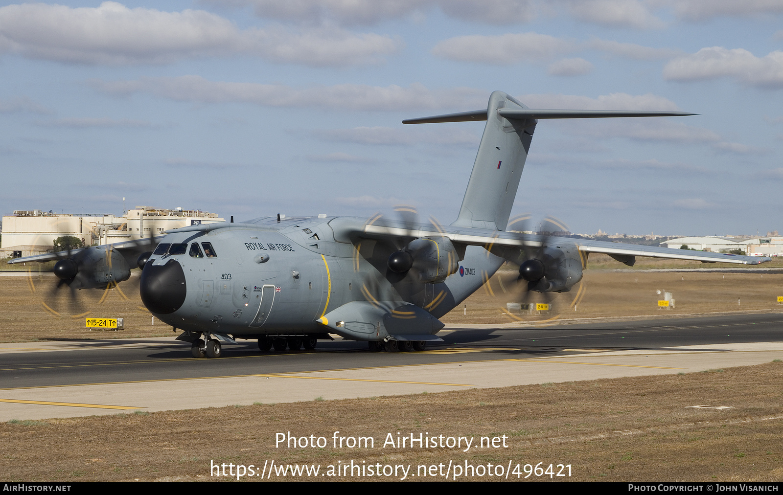 Aircraft Photo of ZM403 | Airbus A400M Atlas C1 | UK - Air Force | AirHistory.net #496421