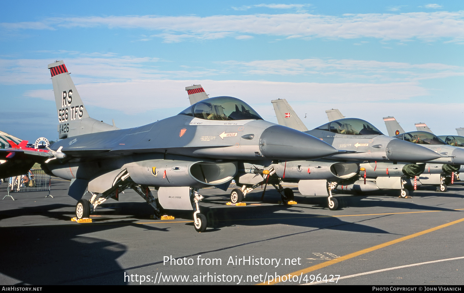 Aircraft Photo of 85-1426 / AF85-426 | General Dynamics F-16C Fighting Falcon | USA - Air Force | AirHistory.net #496427