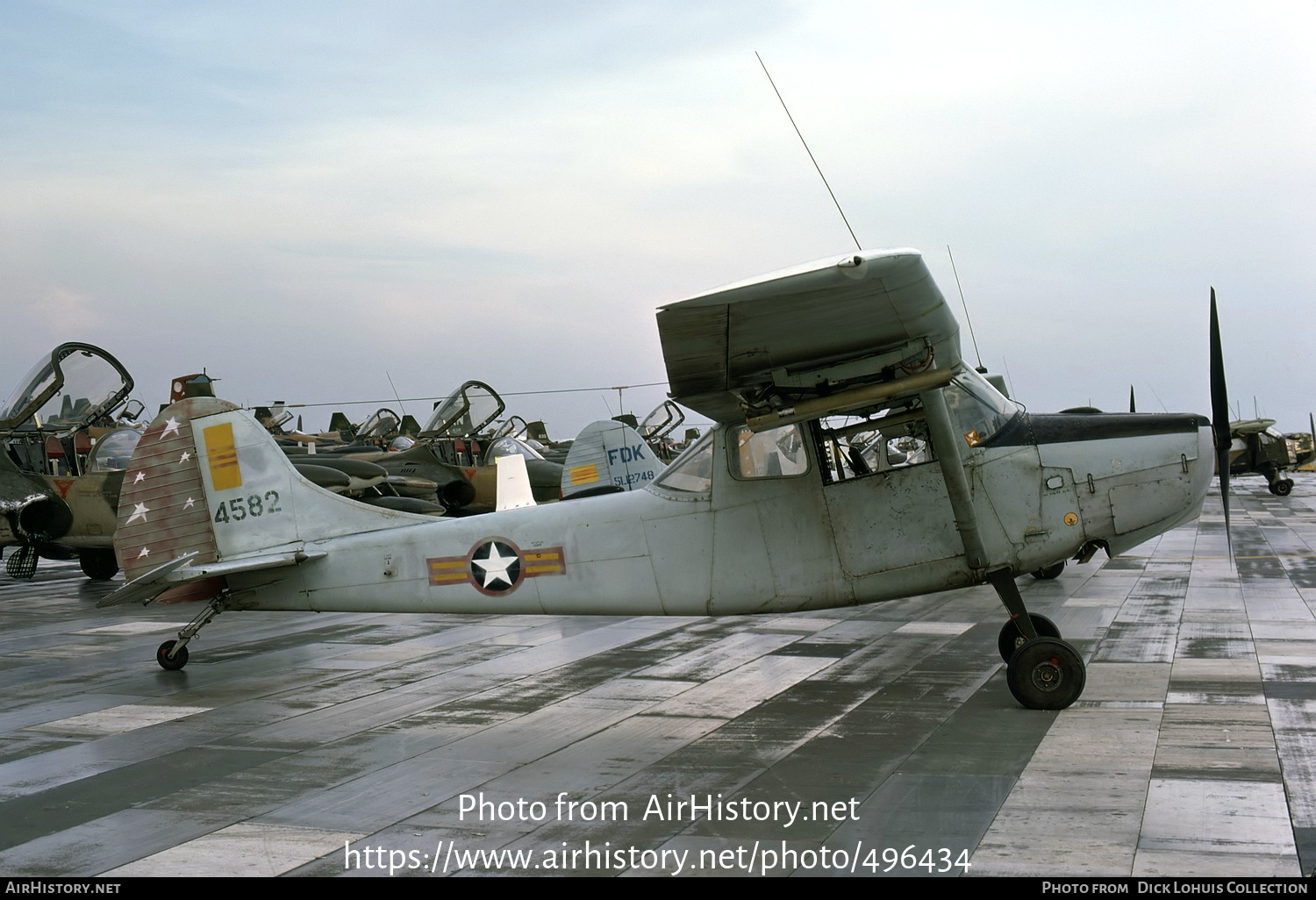 Aircraft Photo of 4582 | Cessna O-1A Bird Dog | South Vietnam - Air Force | AirHistory.net #496434