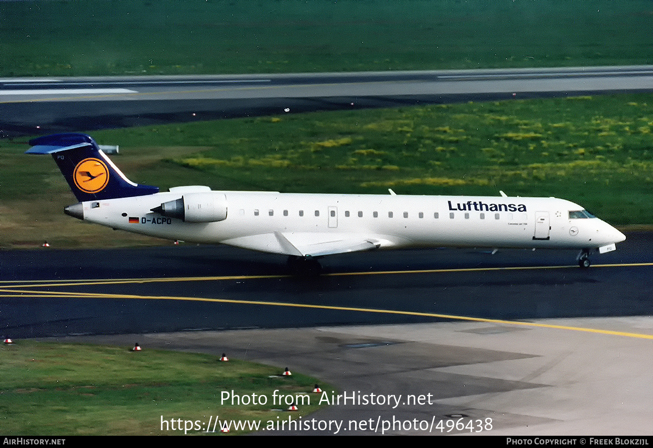 Aircraft Photo of D-ACPO | Bombardier CRJ-701ER (CL-600-2C10) | Lufthansa | AirHistory.net #496438