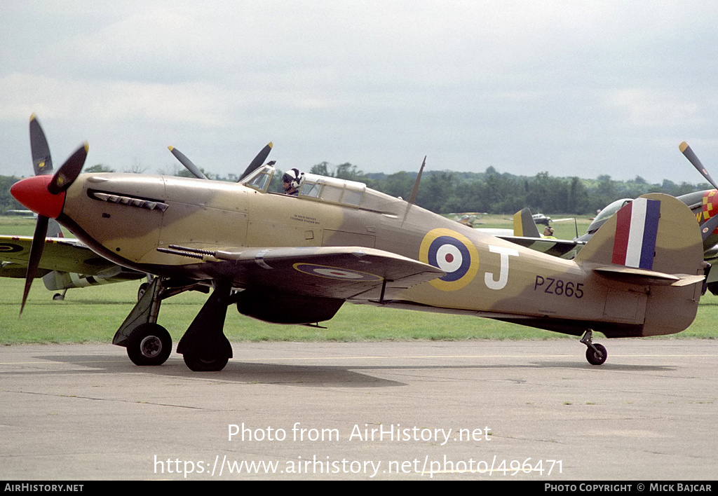 Aircraft Photo of PZ865 | Hawker Hurricane Mk2C | UK - Air Force | AirHistory.net #496471