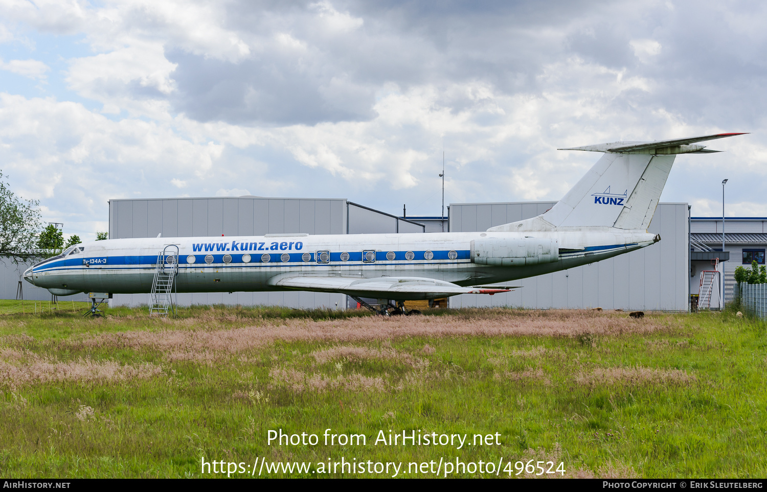 Aircraft Photo of RA-65117 | Tupolev Tu-134A-3 | Kunz Aero | AirHistory.net #496524