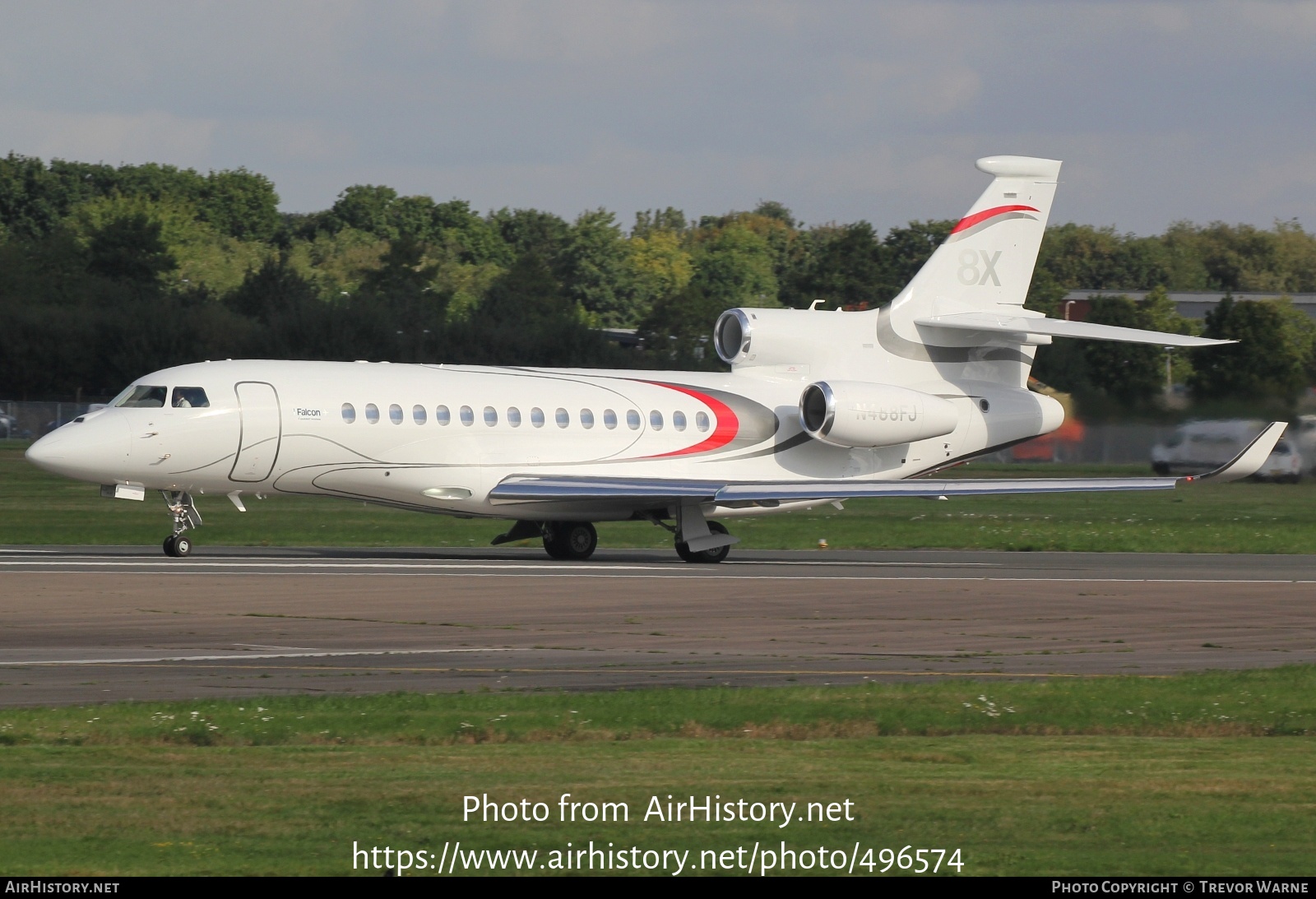 Aircraft Photo of N488FJ | Dassault Falcon 8X | AirHistory.net #496574