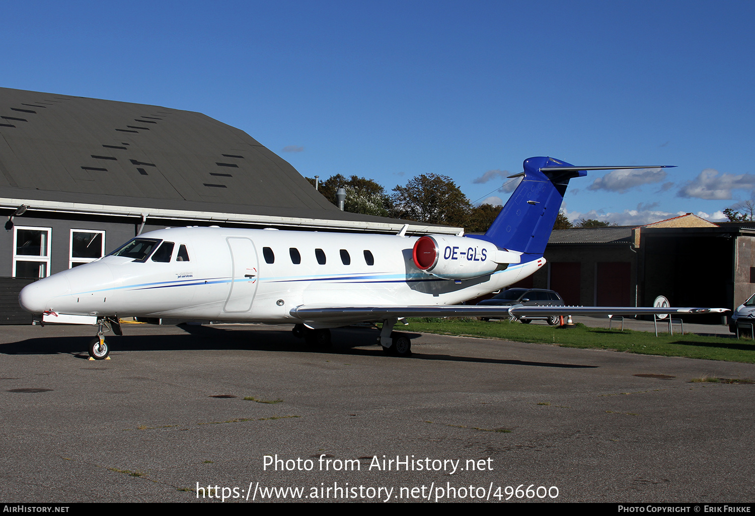 Aircraft Photo of OE-GLS | Cessna 650 Citation VII | Tyrolean Jet Service | AirHistory.net #496600