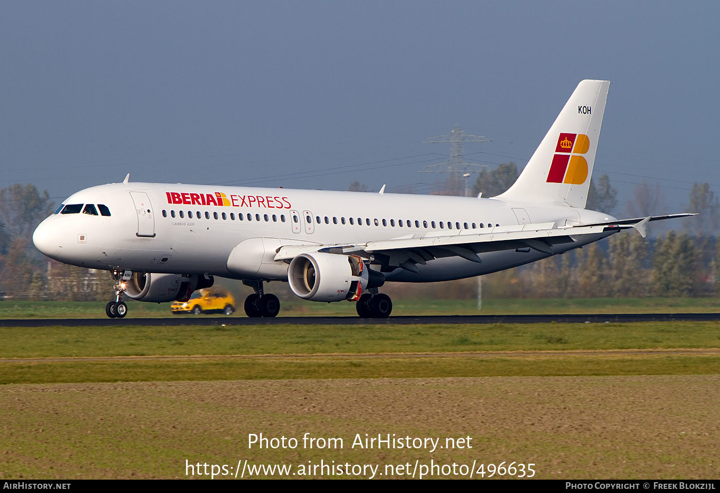 Aircraft Photo of EC-KOH | Airbus A320-214 | Iberia Express | AirHistory.net #496635