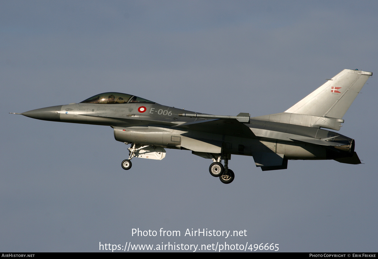 Aircraft Photo of E-006 | General Dynamics F-16AM Fighting Falcon | Denmark - Air Force | AirHistory.net #496665