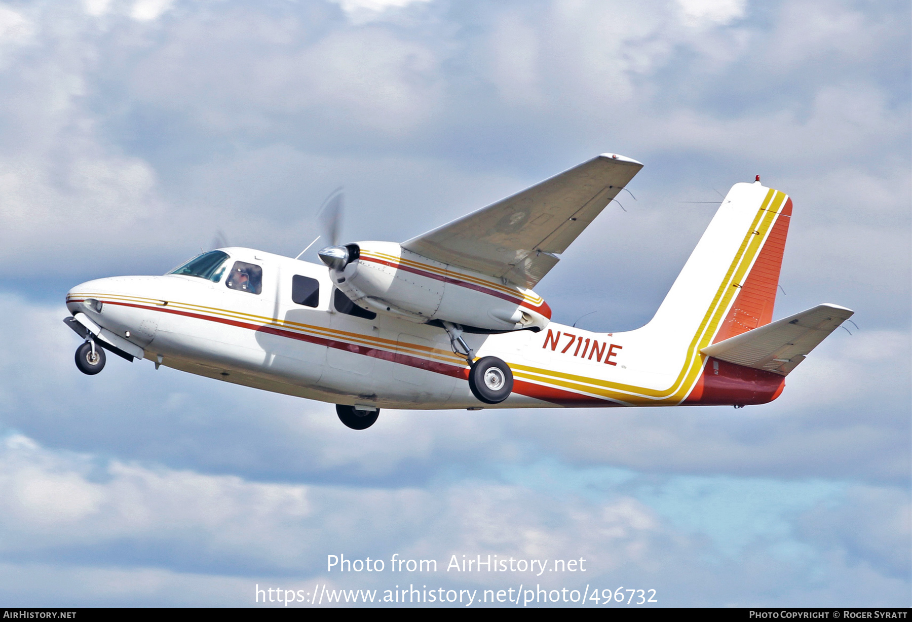 Aircraft Photo Of N711ne Aero Commander 500 Commander Airhistory