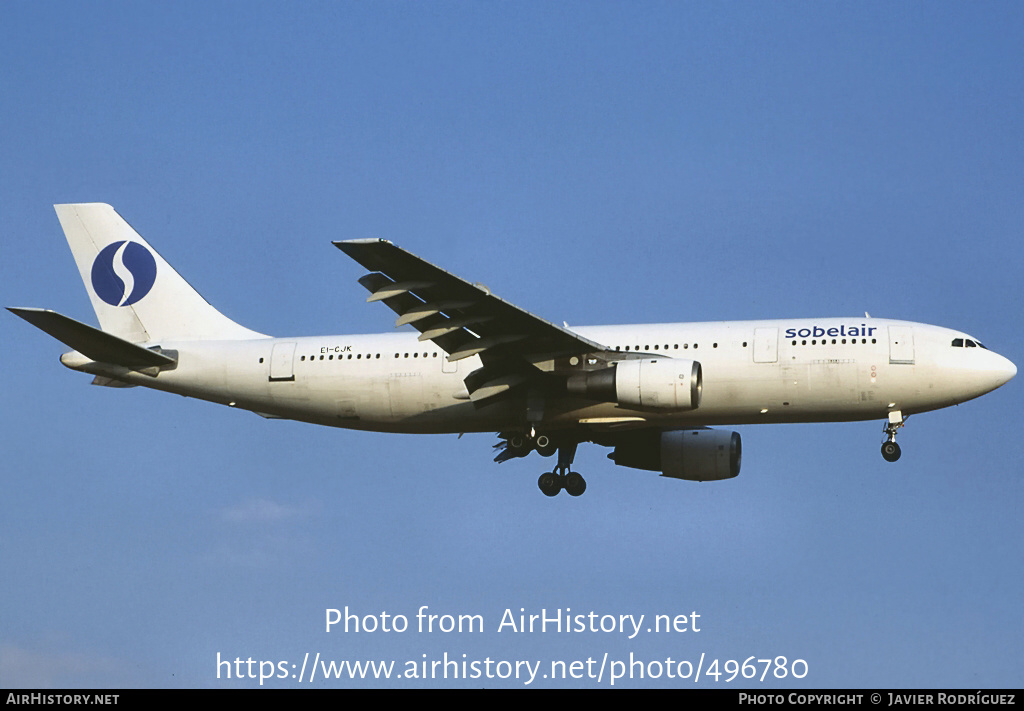 Aircraft Photo of EI-CJK | Airbus A300B4-103 | Sobelair | AirHistory.net #496780