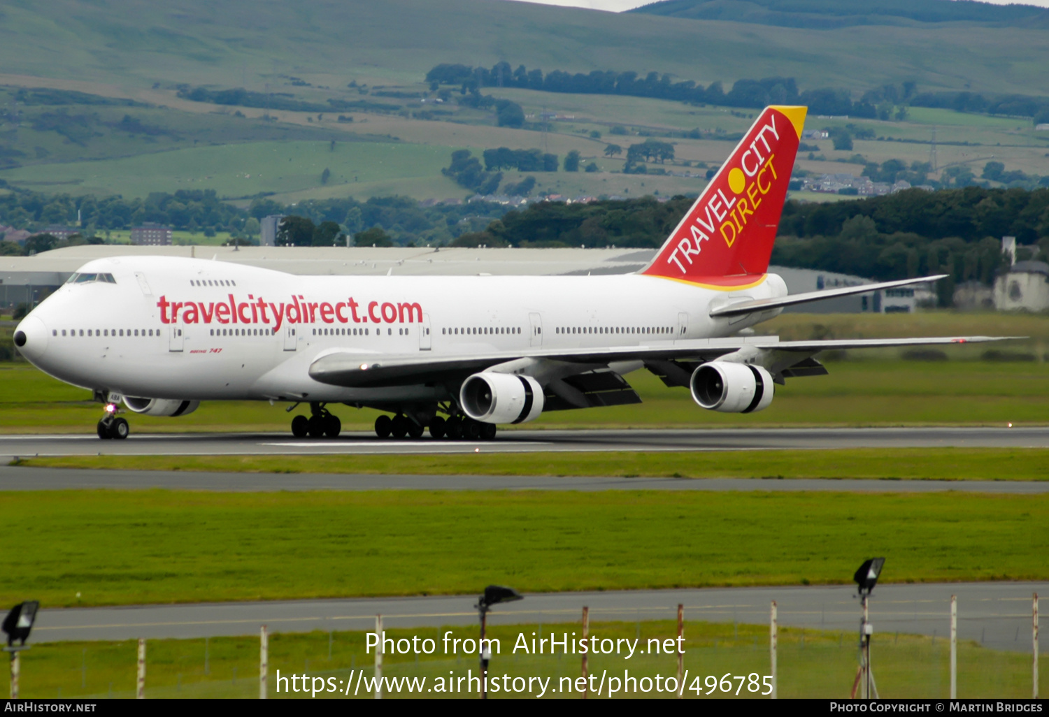 Aircraft Photo of TF-ABA | Boeing 747-267B | Travel City Direct | AirHistory.net #496785