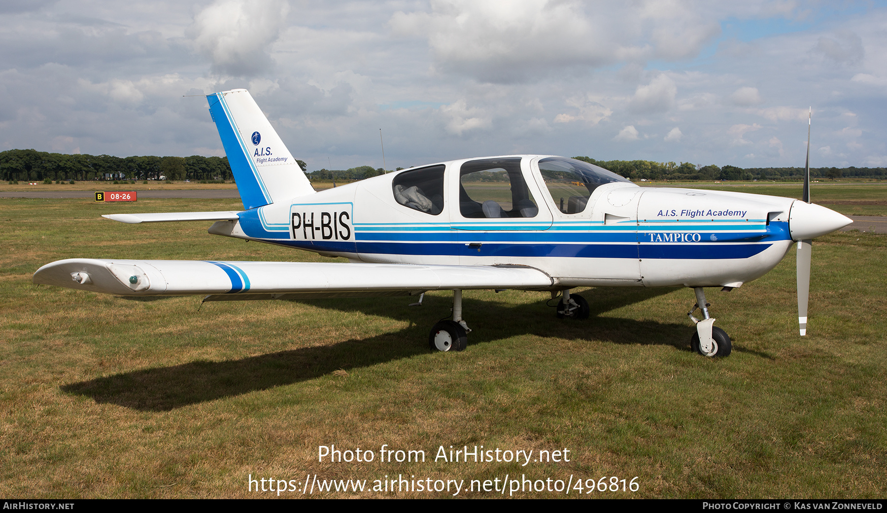 Aircraft Photo of PH-BIS | Socata TB-9C Tampico Club | A.I.S. Flight Academy | AirHistory.net #496816