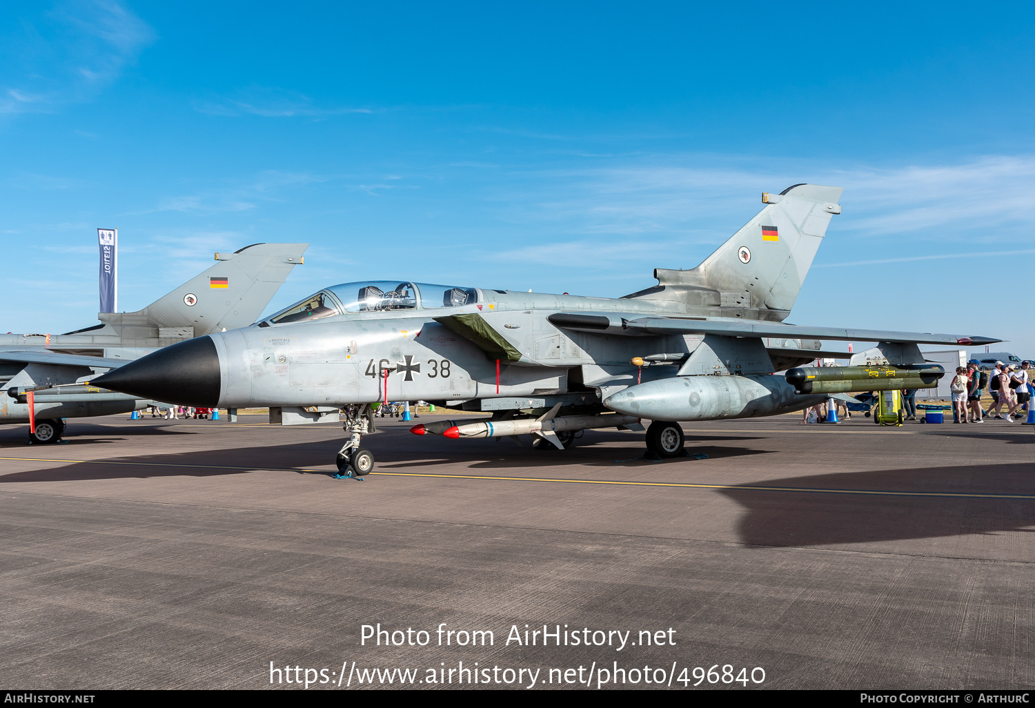 Aircraft Photo of 4638 | Panavia Tornado ECR | Germany - Air Force | AirHistory.net #496840