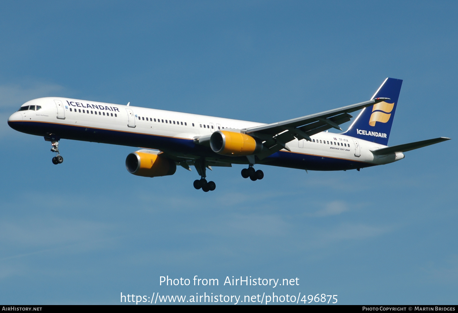 Aircraft Photo of TF-FIX | Boeing 757-308 | Icelandair | AirHistory.net #496875