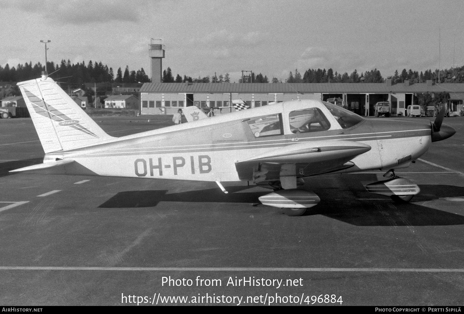 Aircraft Photo of OH-PIB | Piper PA-28-180 Cherokee C | AirHistory.net #496884