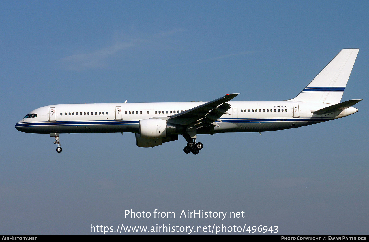 Aircraft Photo of N757MA | Boeing 757-24Q | Mid East Jet | AirHistory ...