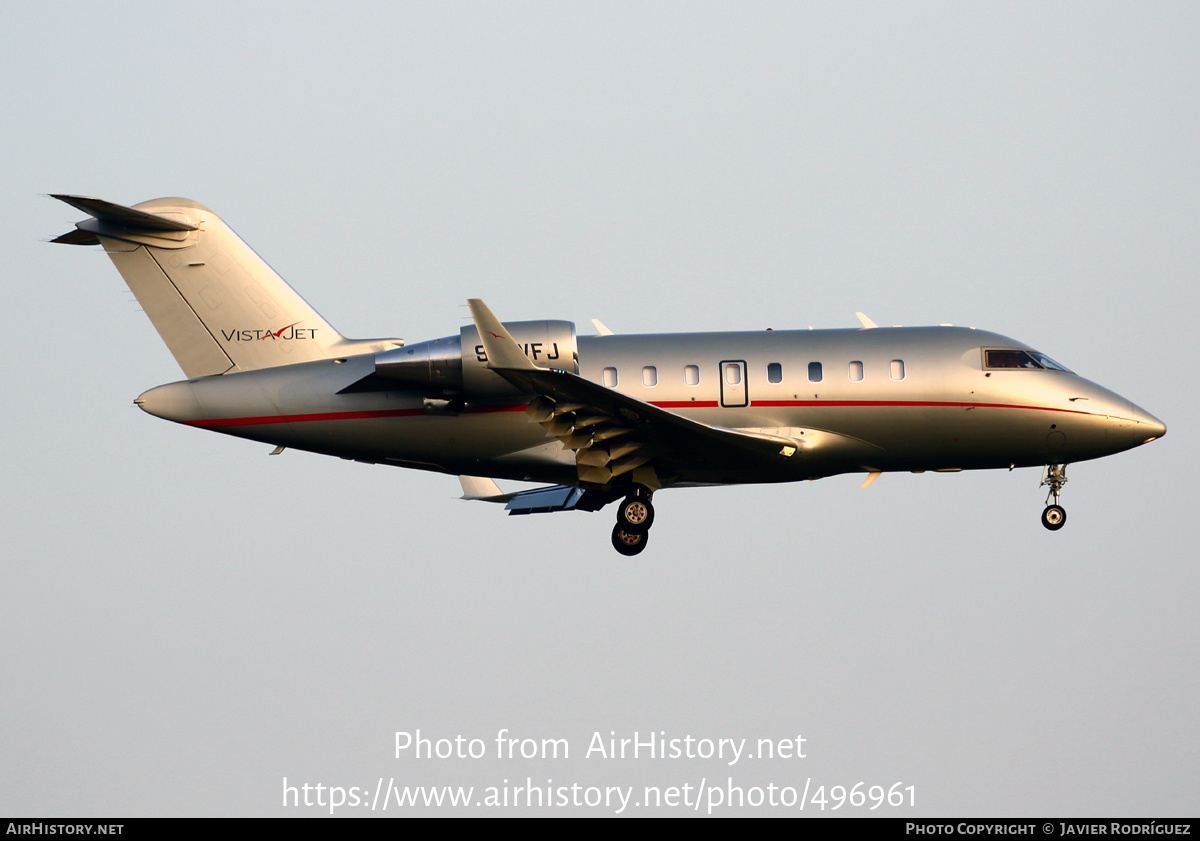 Aircraft Photo of 9H-VFJ | Bombardier Challenger 605 (CL-600-2B16) | VistaJet | AirHistory.net #496961