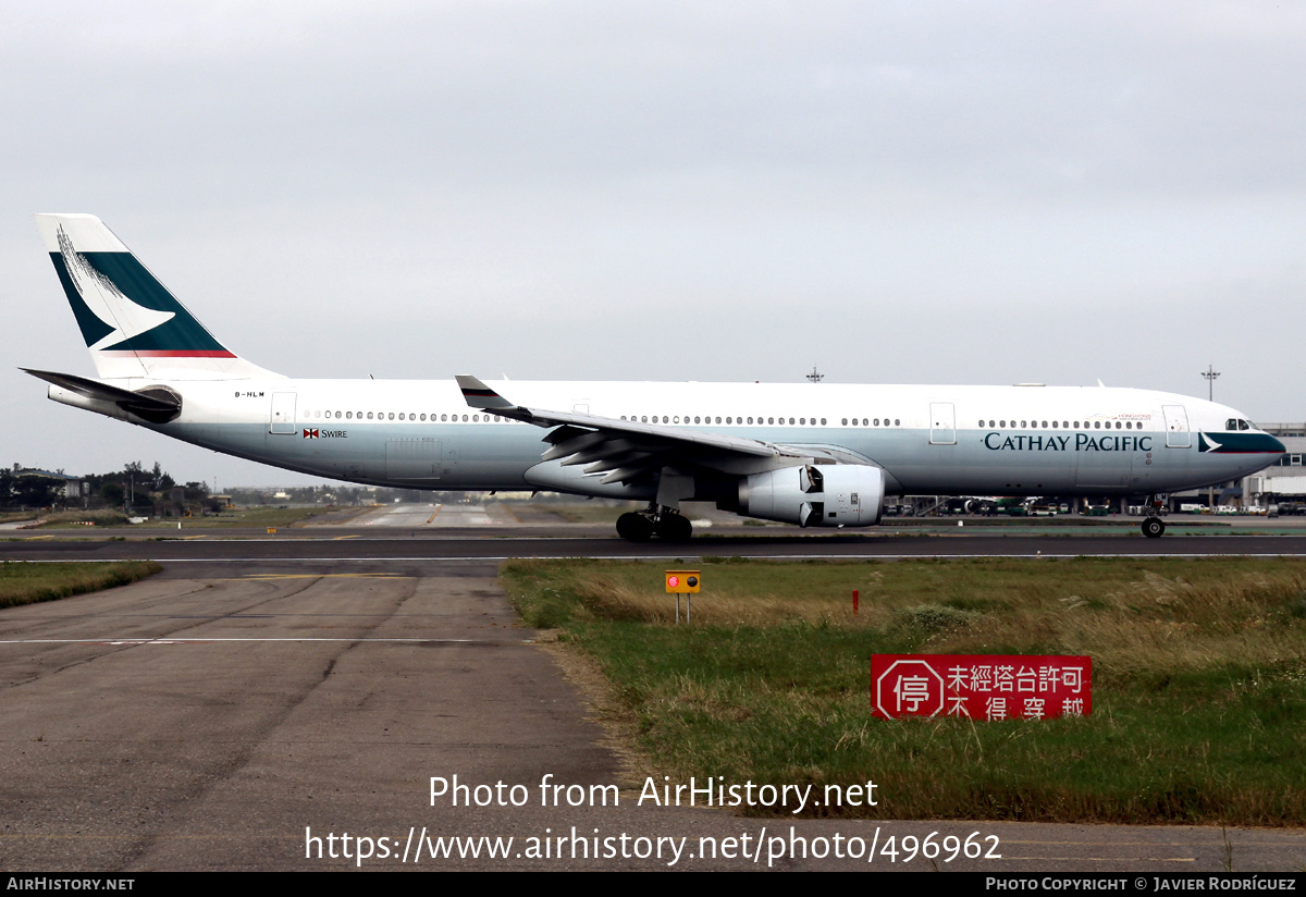 Aircraft Photo of B-HLM | Airbus A330-343E | Cathay Pacific Airways | AirHistory.net #496962