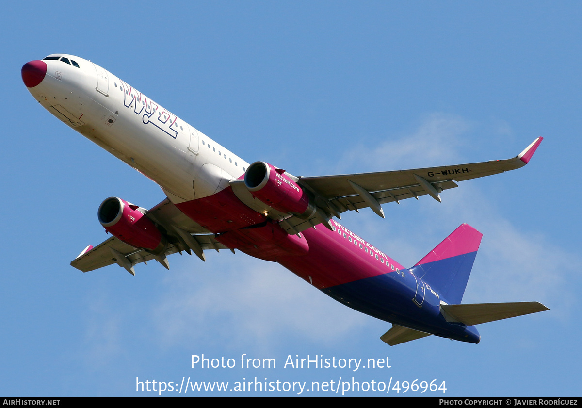 Aircraft Photo of G-WUKH | Airbus A321-231 | Wizz Air | AirHistory.net #496964