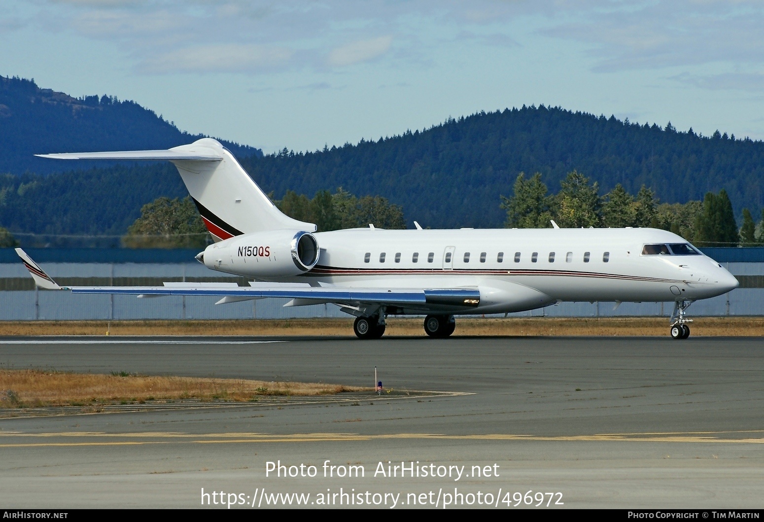 Aircraft Photo of N150QS | Bombardier Global 6000 (BD-700-1A10) | AirHistory.net #496972