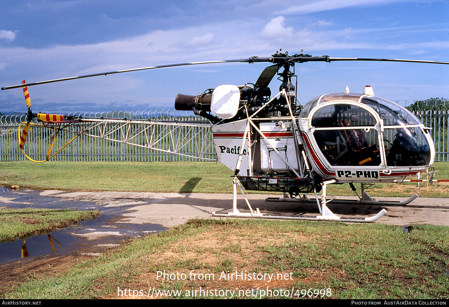 Aircraft Photo of P2-PHQ | Aerospatiale SA-315B Lama | Pacific Helicopters | AirHistory.net #496998