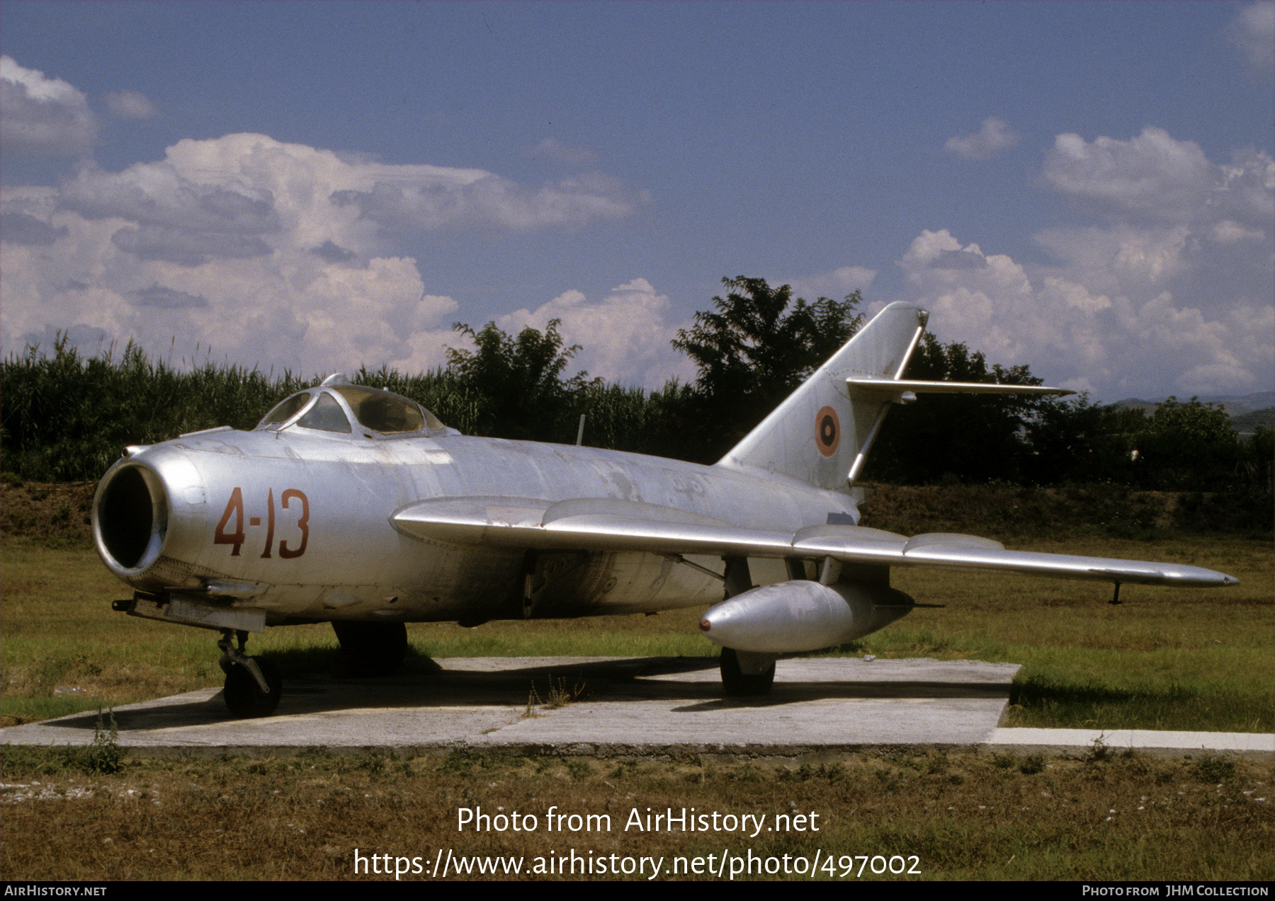 Aircraft Photo of 4-13 | Mikoyan-Gurevich MiG-17F | Albania - Air Force | AirHistory.net #497002