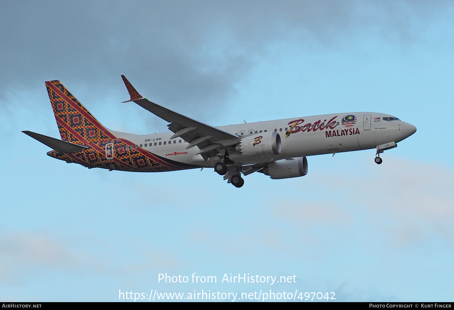 Aircraft Photo of 9M-LRH | Boeing 737-8 Max 8 | Batik Air Malaysia | AirHistory.net #497042