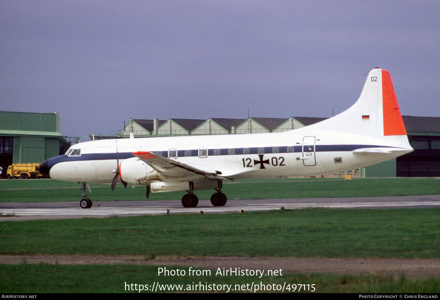 Aircraft Photo of 1202 | Convair 440-11 Metropolitan | Germany - Air Force | AirHistory.net #497115