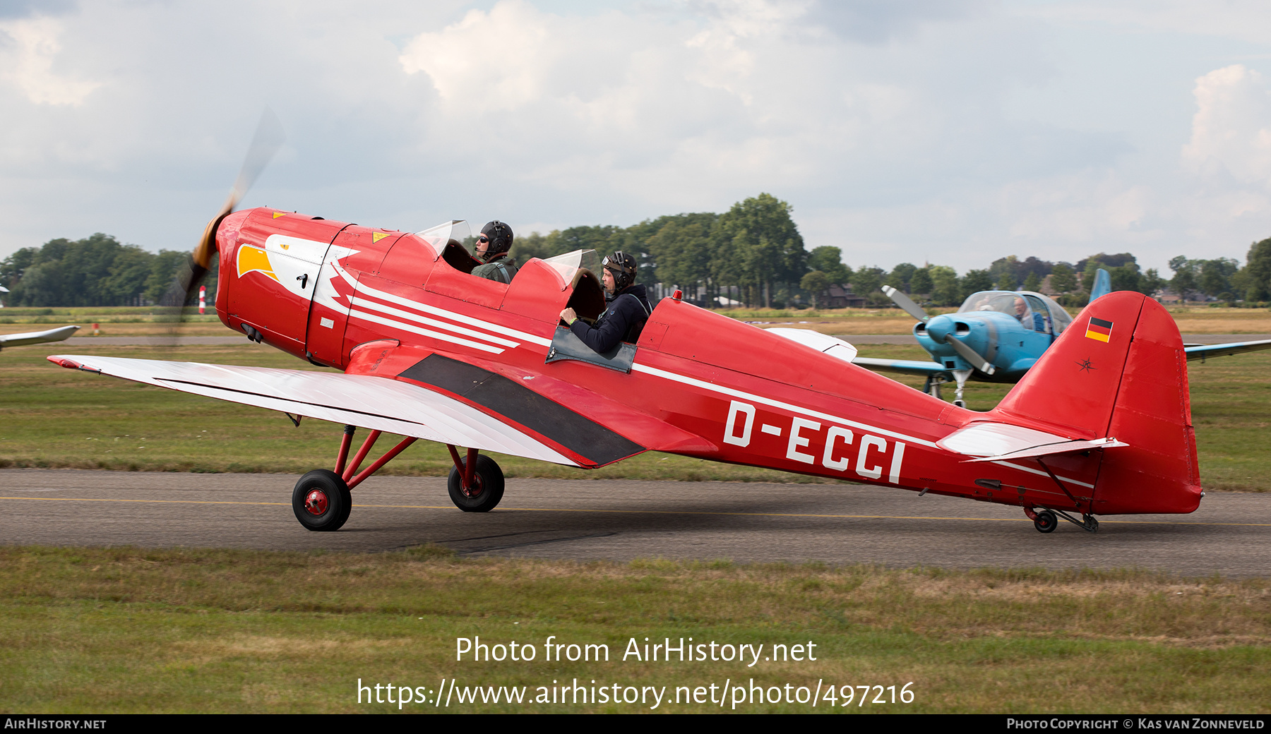 Aircraft Photo of D-ECCI | Klemm Kl 35D | AirHistory.net #497216