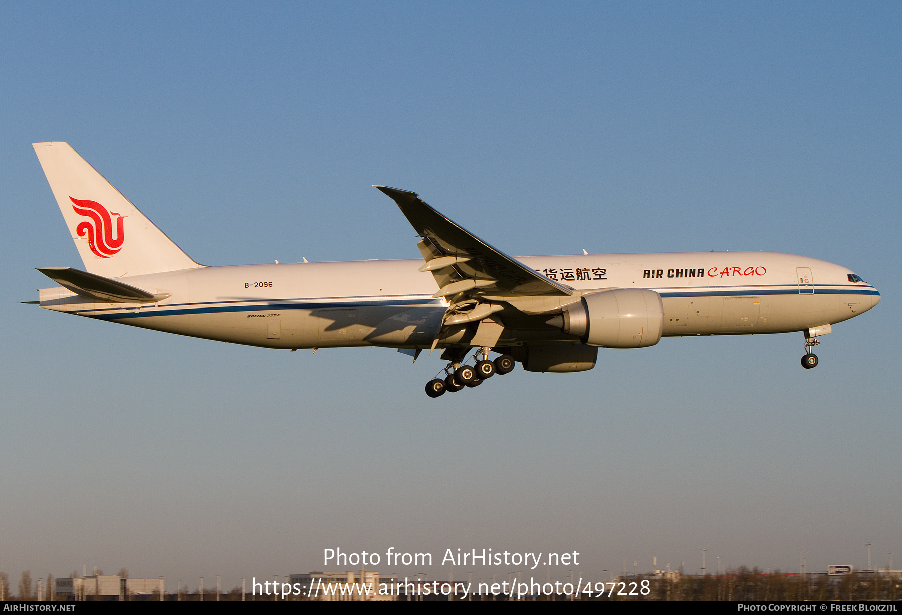 Aircraft Photo of B-2096 | Boeing 777-FFT | Air China Cargo | AirHistory.net #497228