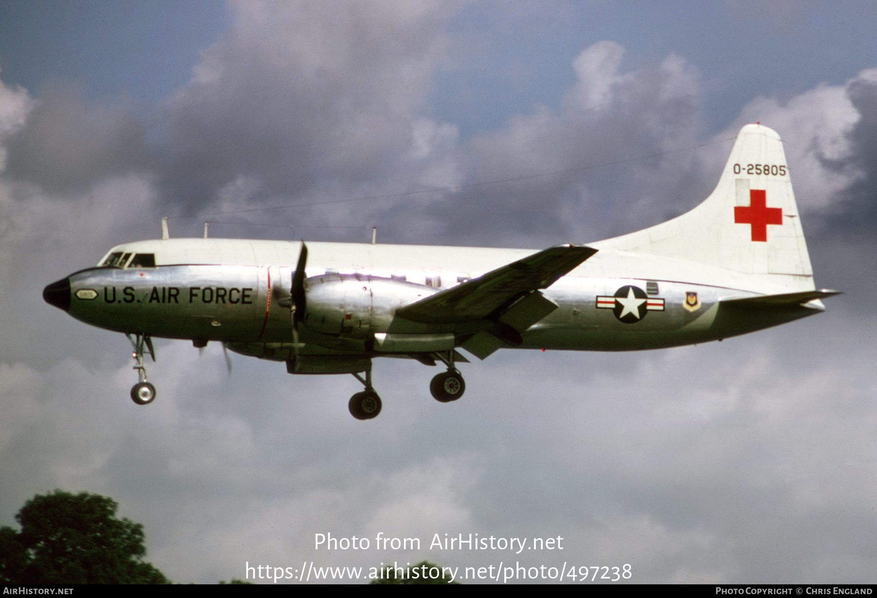 Aircraft Photo Of 52-5805 / 0-25805 | Convair C-131A Samaritan | USA ...