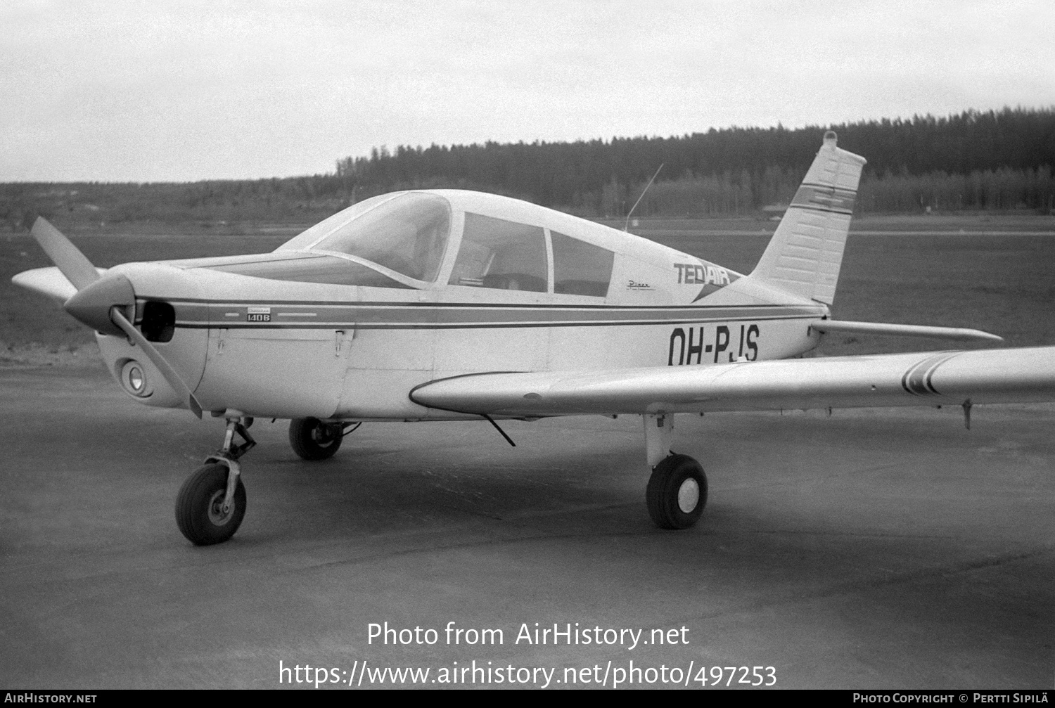 Aircraft Photo of OH-PJS | Piper PA-28-140 Cherokee B | Teo Air | AirHistory.net #497253