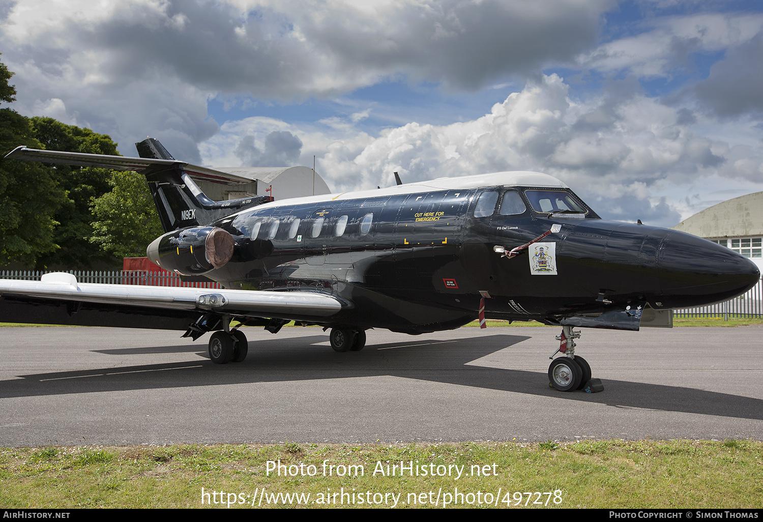 Aircraft Photo of N19EK | Hawker Siddeley HS-125-2 Dominie T1 | AirHistory.net #497278