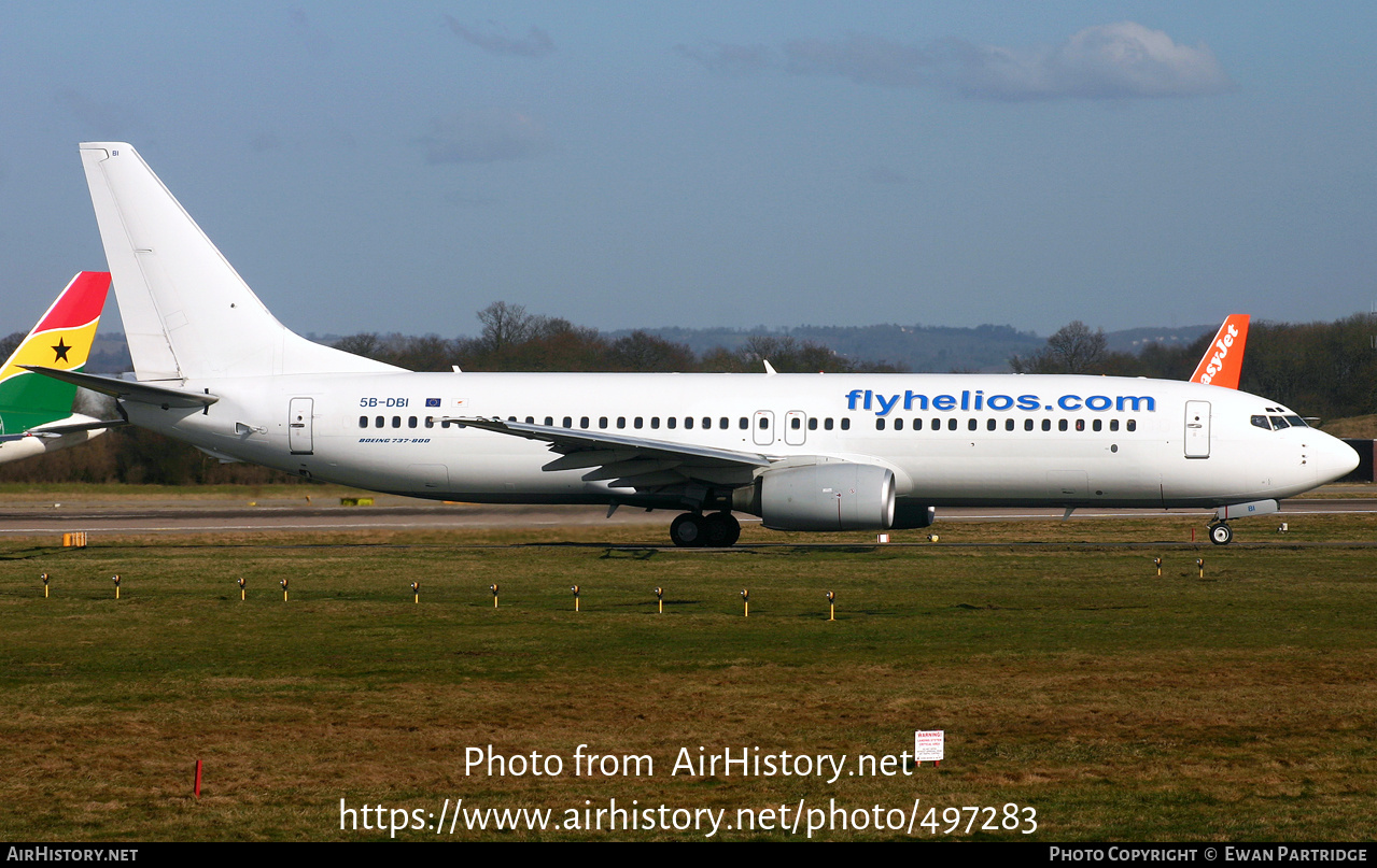 Aircraft Photo of 5B-DBI | Boeing 737-86N | Helios Airways | AirHistory.net #497283