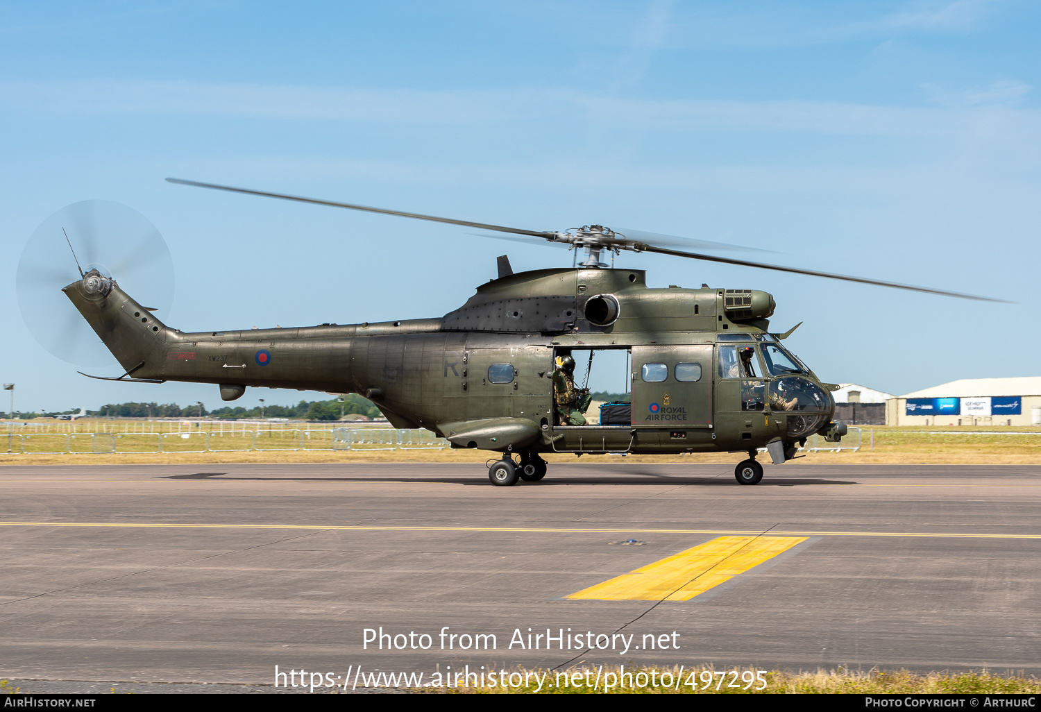 Aircraft Photo of XW237 | Aerospatiale SA-330E Puma HC2 | UK - Air Force | AirHistory.net #497295