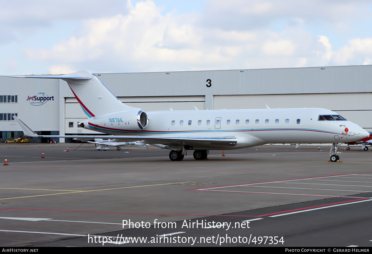 Aircraft Photo of N97AK | Bombardier Global 5000 (BD-700-1A11) | AirHistory.net #497354