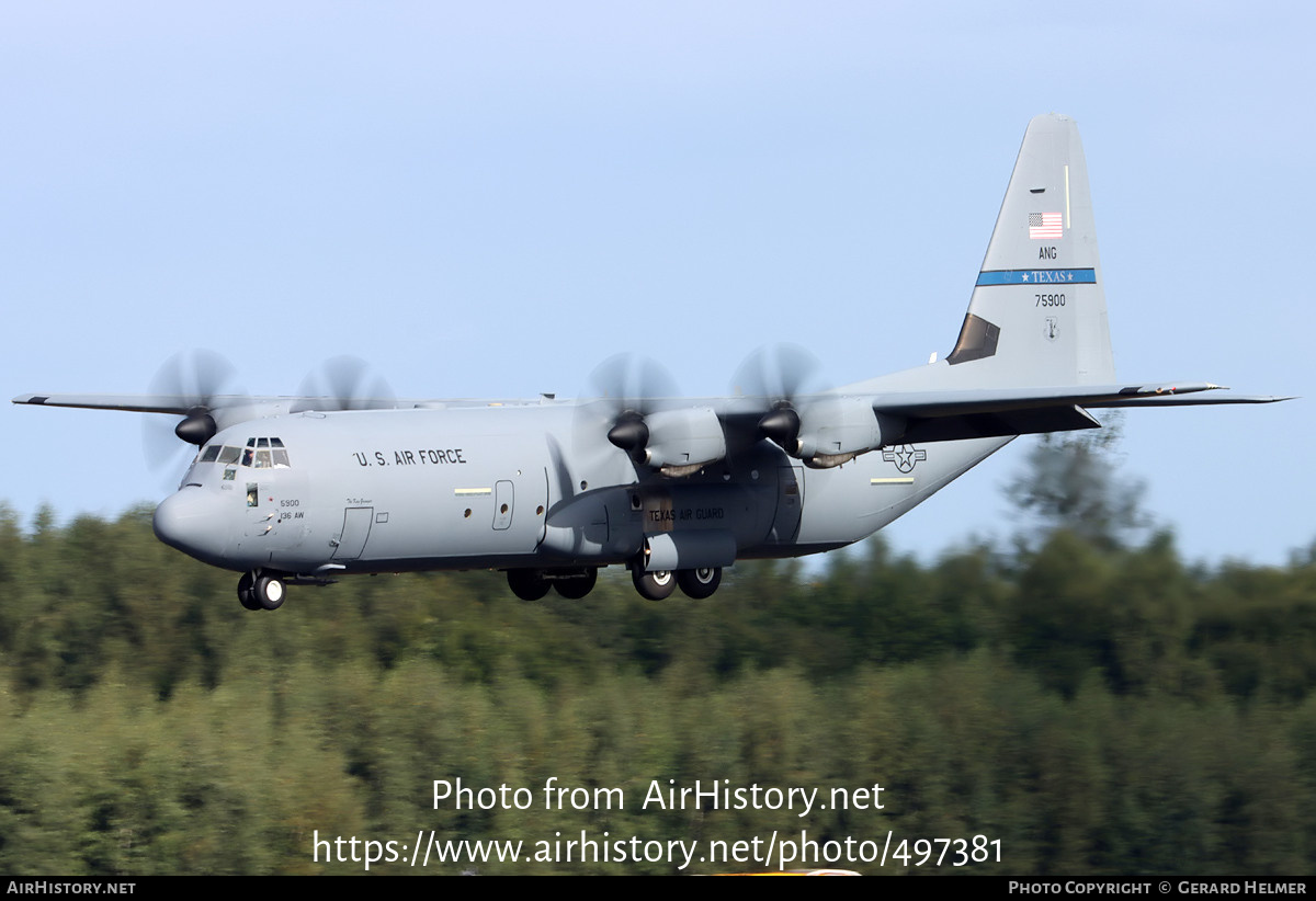 Aircraft Photo of 17-5900 / 75900 | Lockheed Martin C-130J-30 Hercules | USA - Air Force | AirHistory.net #497381