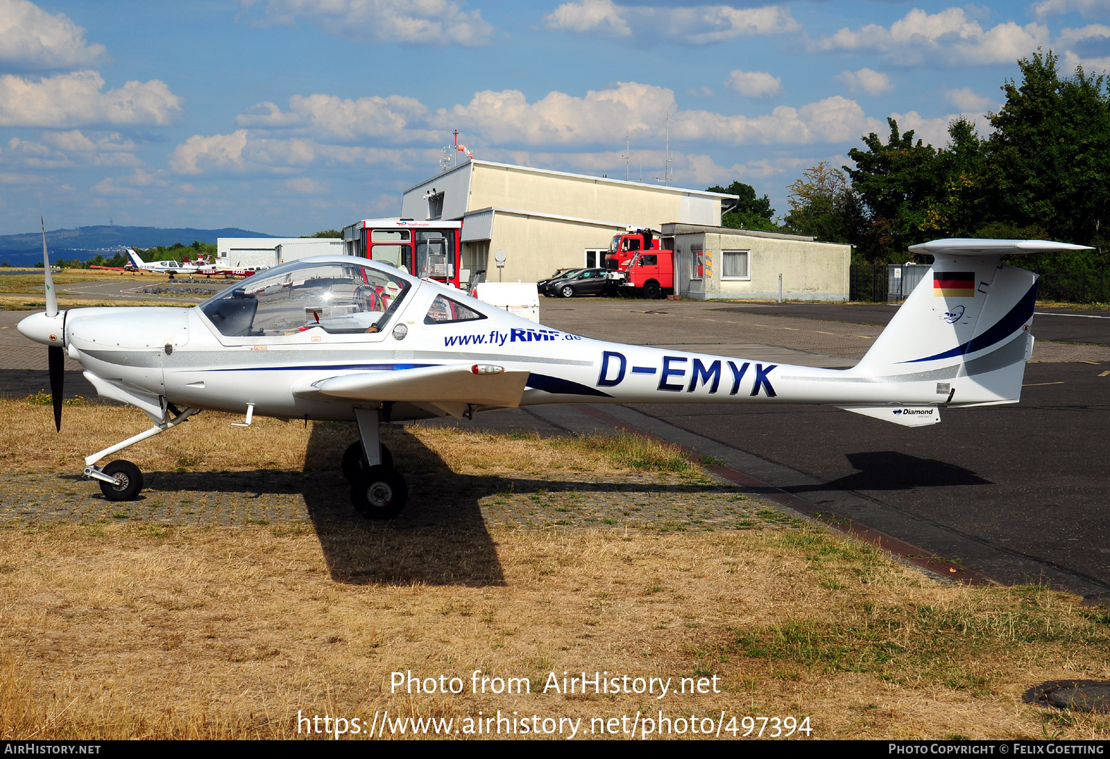 Aircraft Photo of D-EMYK | Diamond DV20 Katana | Rhein-Mosel-Flug | AirHistory.net #497394