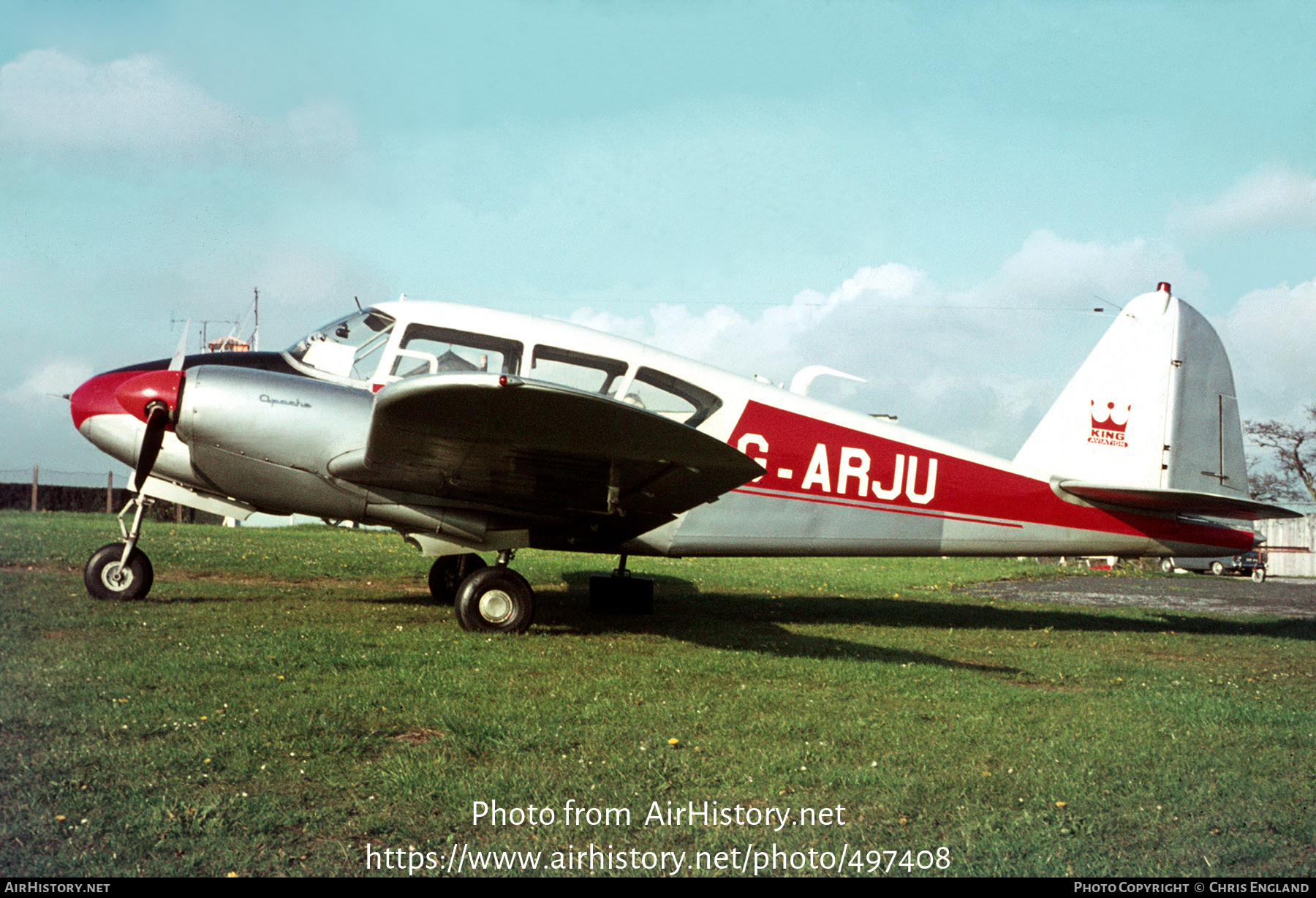 Aircraft Photo of G-ARJU | Piper PA-23-160 Apache G | AirHistory.net #497408