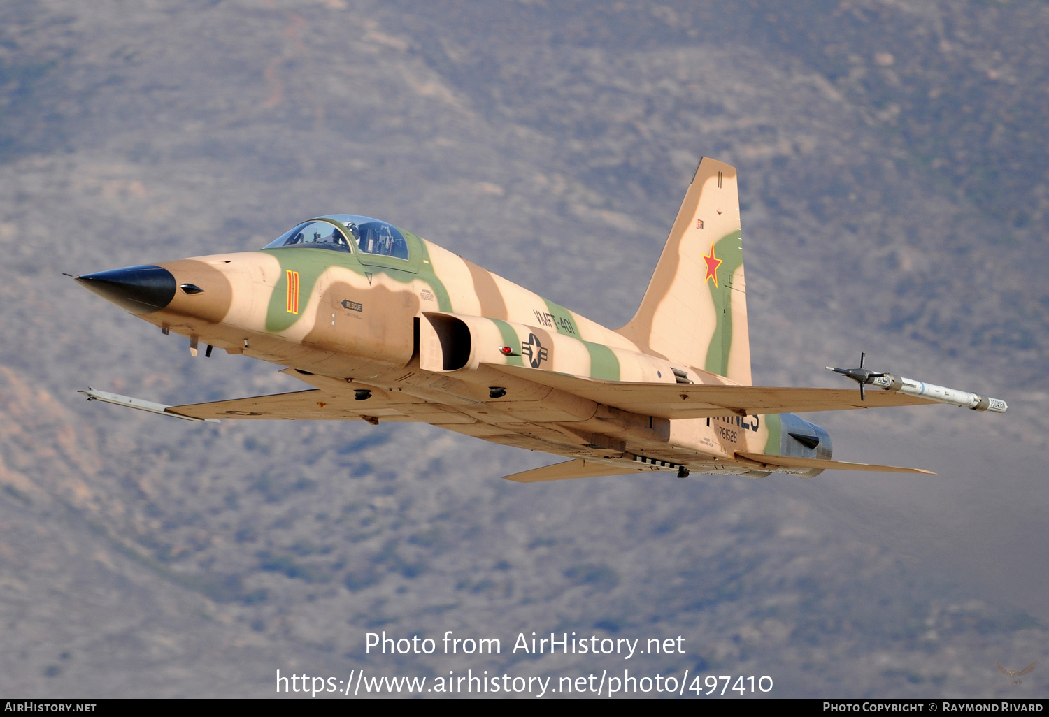 Aircraft Photo of 76-1526 | Northrop F-5N Tiger II | USA - Marines | AirHistory.net #497410