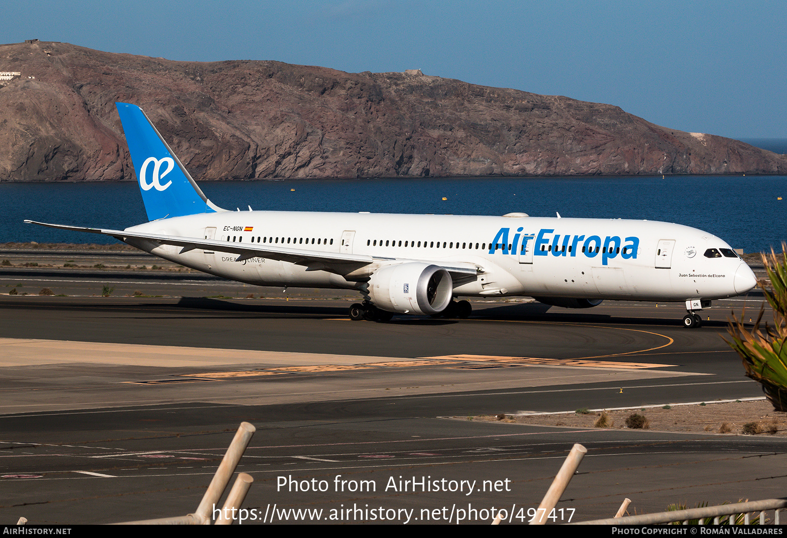 Aircraft Photo of EC-NGN | Boeing 787-9 Dreamliner | Air Europa | AirHistory.net #497417