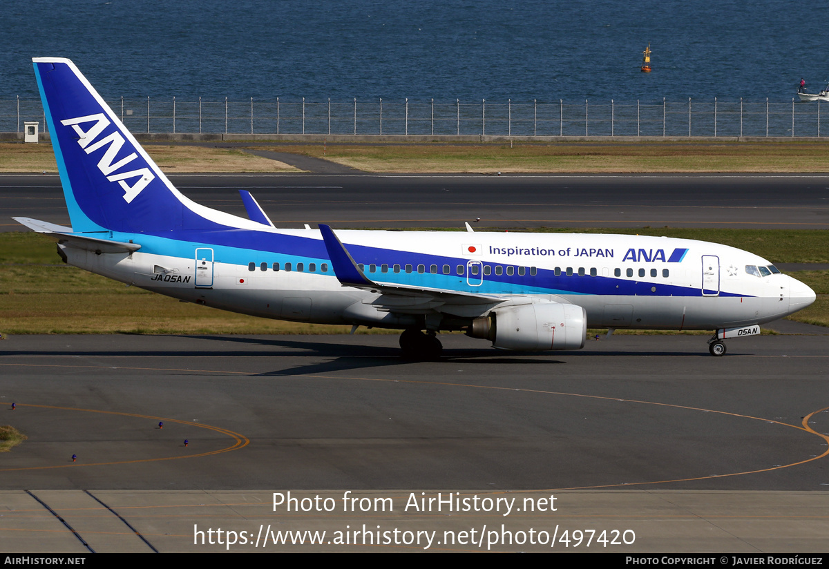 Aircraft Photo of JA05AN | Boeing 737-781 | All Nippon Airways - ANA | AirHistory.net #497420