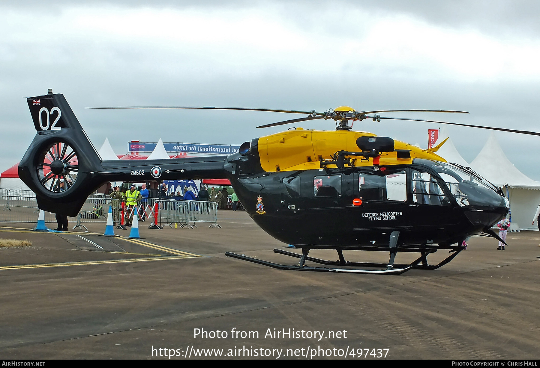 Aircraft Photo of ZM502 | Airbus Helicopters H-145 Jupiter HT1 (BK-117D-2m) | UK - Air Force | AirHistory.net #497437