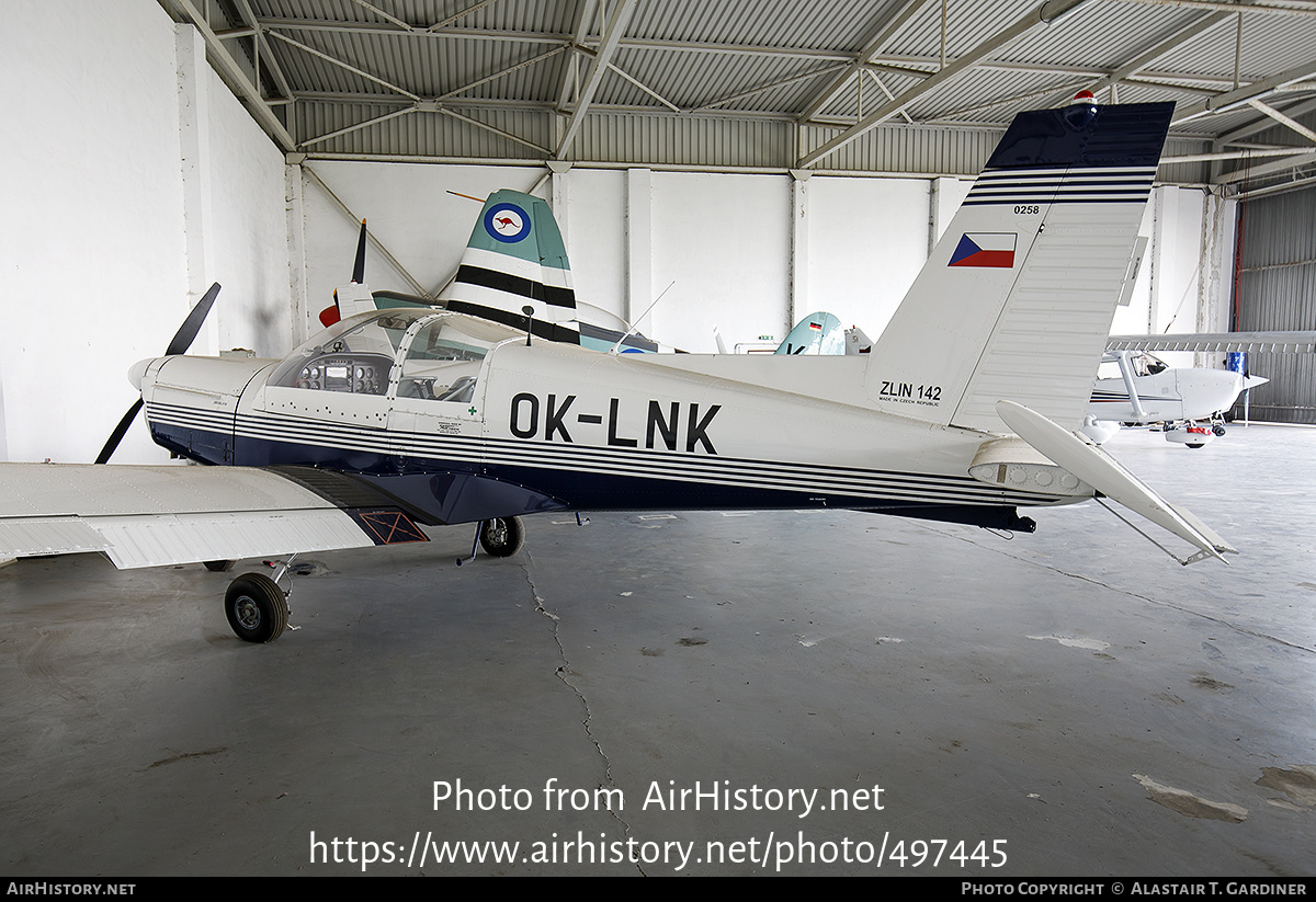 Aircraft Photo of OK-LNK | Zlin Z-142 | AirHistory.net #497445