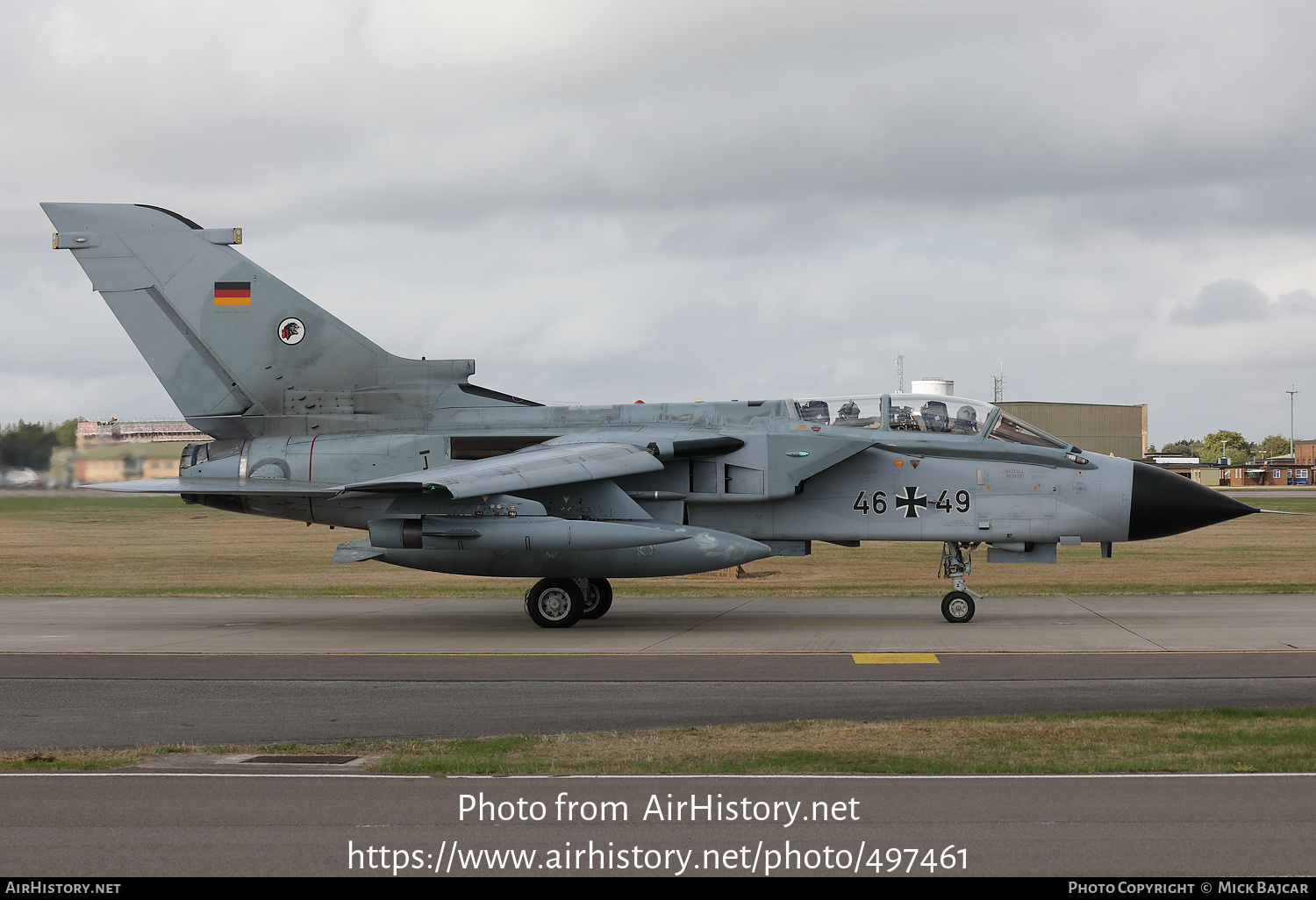 Aircraft Photo of 4649 | Panavia Tornado ECR | Germany - Air Force | AirHistory.net #497461