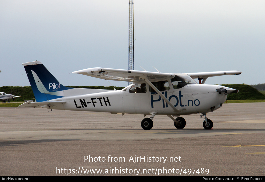 Aircraft Photo of LN-FTH | Cessna 172S Skyhawk SP | Pilot Flyskole | AirHistory.net #497489